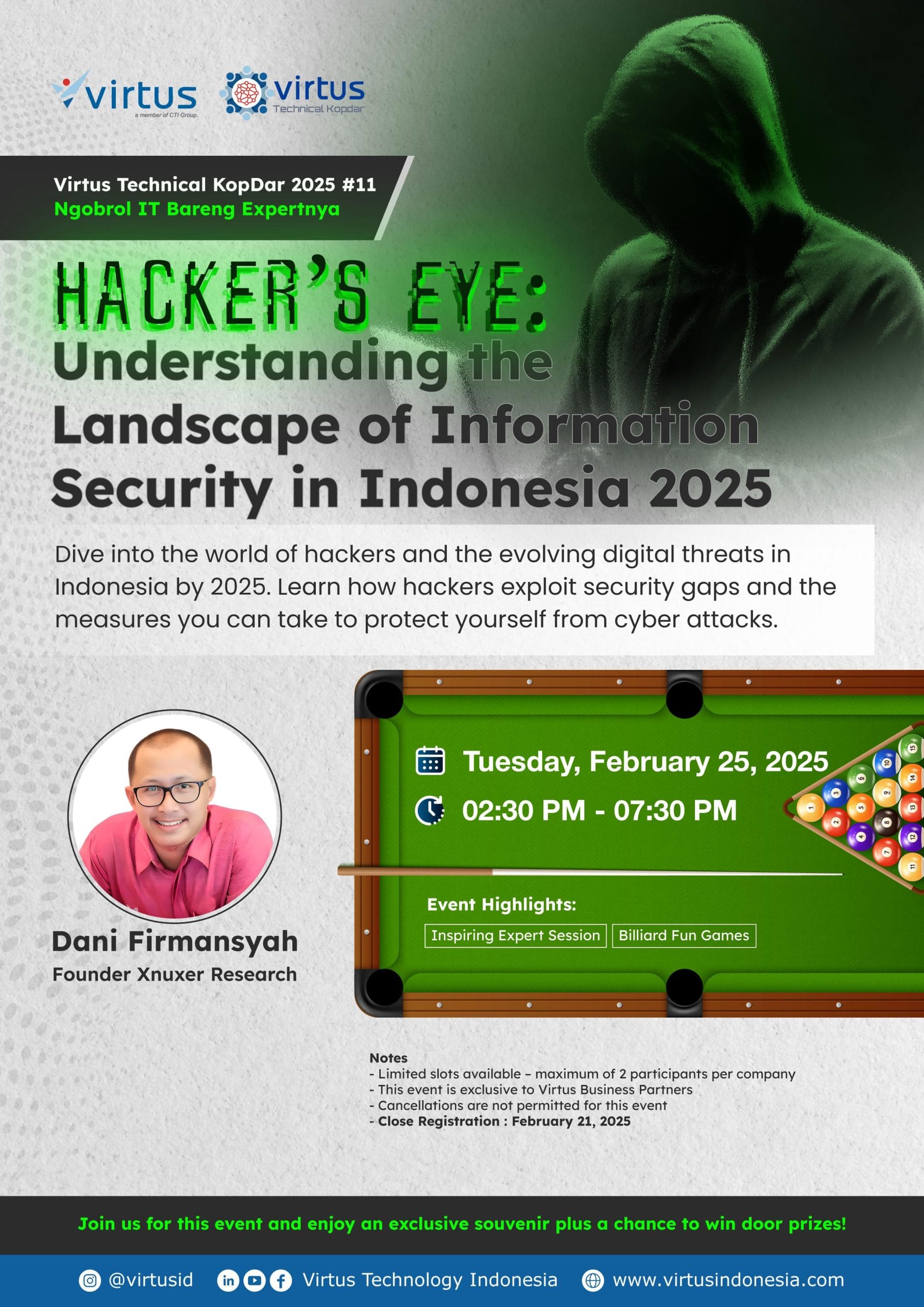 KOPDAR #11 Hacker’s Eye: Understanding the Landscape of Information Security in Indonesia 2025