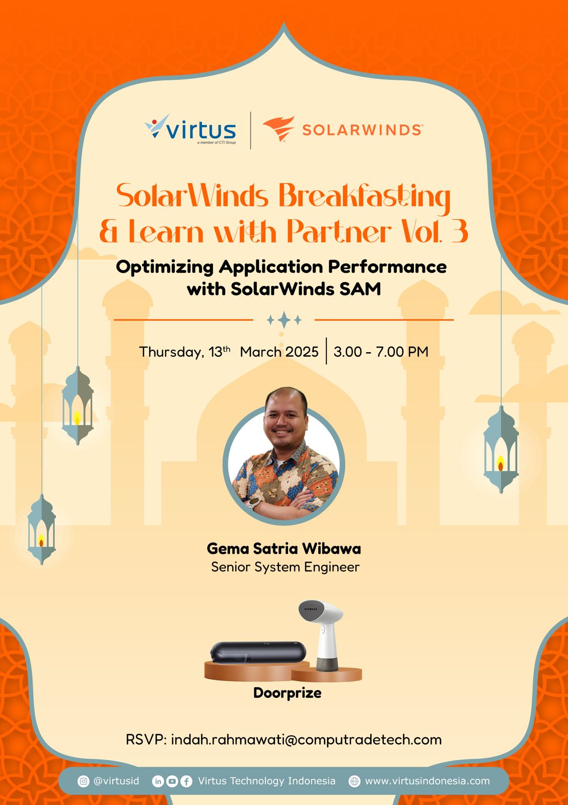 SolarWinds Breakfasting and Learn with Partner Vol. 3